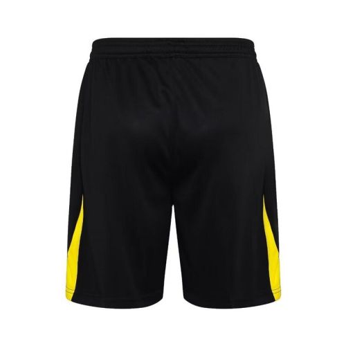 Fan Version France 2024 Black/Yellow Soccer Training Shorts Football Shorts
