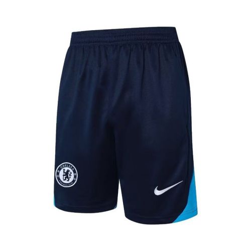 Fan Version Chelsea 2024 Blue Soccer Training Shorts Football Shorts