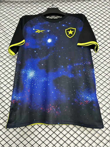 Fan Version 2024-2025 Botafogo Black Soccer Training Jersey Football Pre-match Shirt