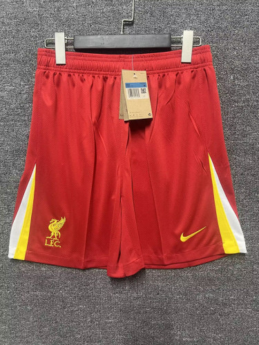 Fan Version Liverpool 2024-2025 Home Soccer Shorts Football Shorts