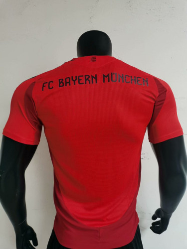 Player Version 2024-2025 Bayern Munich Home Soccer Jersey Bayern Munchen Football Shirt