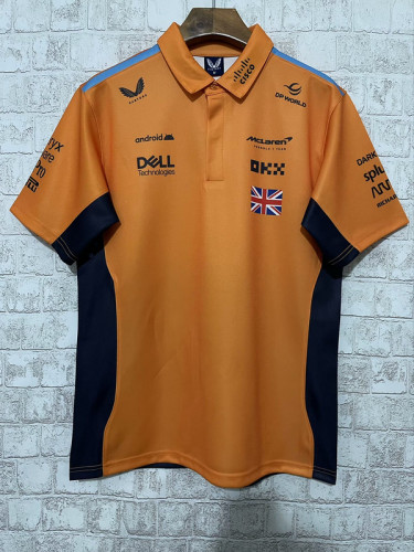 Maclaren 2024 Yellow 4 NORRIS Shirt Racing Jersey