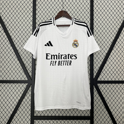 Fan Version 2024-2025 Real Madrid Home Soccer Jersey Real Football Shirt