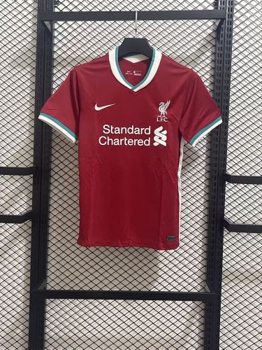 Retro Jersey 2020-2021 Liverpool Home Soccer Jersey Vintage Football Shirt