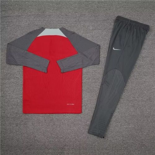 2024 Liverpool Red/Grey Soccer Training Sweater and Pants