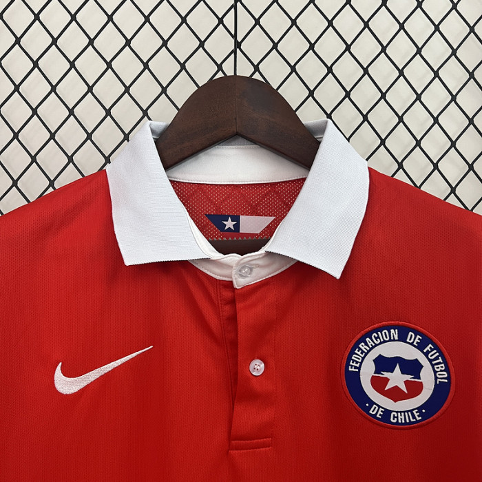 Retro Jersey 2015-2016 Chile Home Soccer Jersey Vintage Football Shirt
