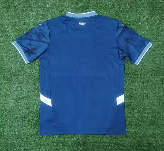 Fan Version 2024-2025 Olympique de Marseille Away Dark Blue Soccer Jersey Football Shirt