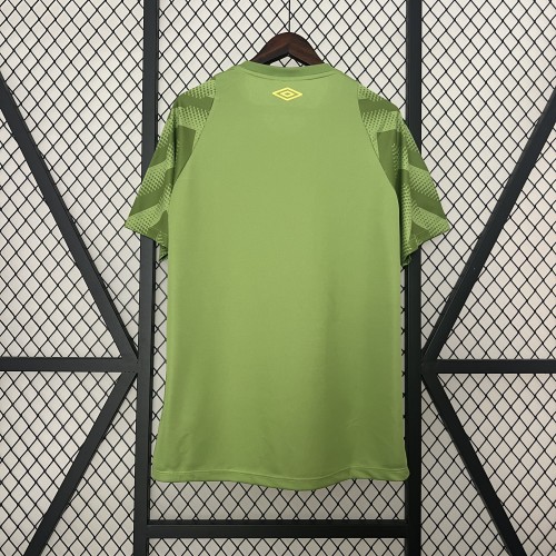 Fan Version 2024-2025 Fluminense Green Goalkeeper Soccer Jersey Football Shirt