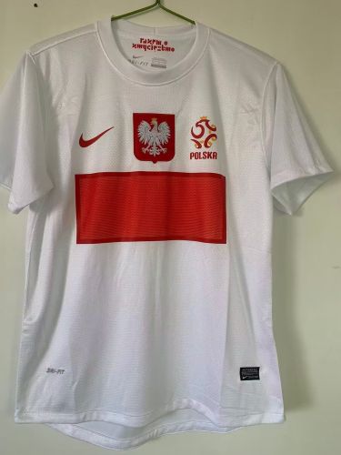 Retro Jersey 2012 Poland Home Soccer Jersey Vintage Football Shirt