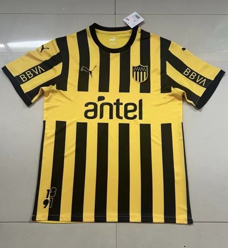 Fan Version 2024-2025 Club Atlético Peñarol Home Soccer Jersey