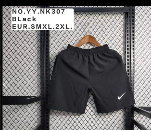 with Pocket NK307 Black Casual Shorts Football Pants