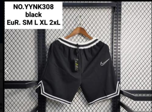 with Pocket NK308 Black Casual Shorts Football Pants