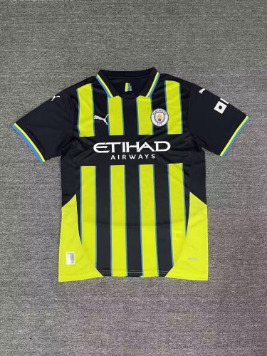 Fan Version Manchester City 2024-2025 Away Soccer Jersey Man City Football Shirt