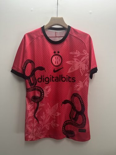 Fan Version 2023-2024 Inter Milan Pink Special Edition Football Shirt Inter Soccer Jersey