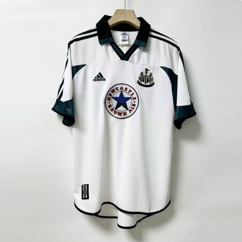 Retro Jersey 1999-2000 Newcastle United Home Soccer Jersey Vintage Football Shirt