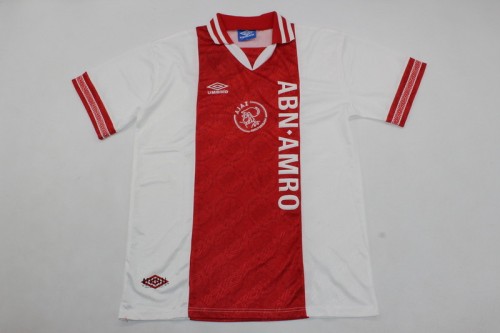 Retro Jersey 1994-1995 Ajax Home Soccer Jersey Vintage Football Shirt