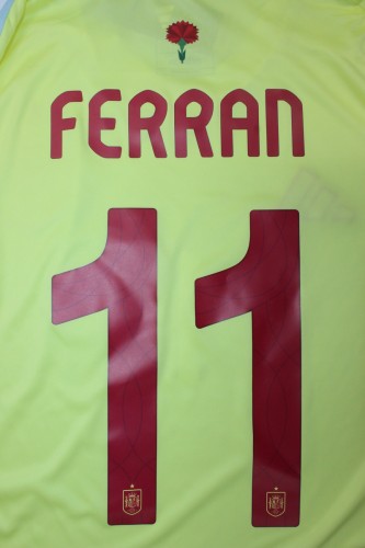 with Euro Patch Player Version Spain 2024 FERRAN 11 Away Soccer Jersey España Camisetas de Futbol
