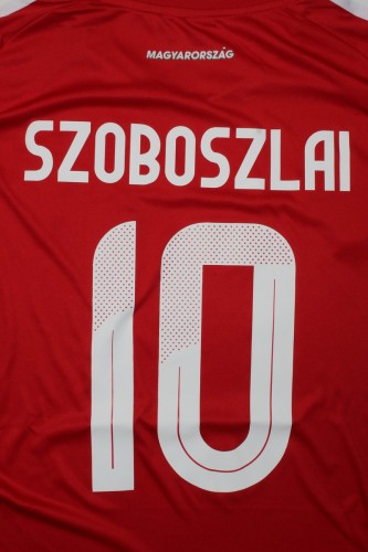 Fan Version Hungary 2024 SZOBOSZLAI 10 Home Soccer Jersey Football Shirt