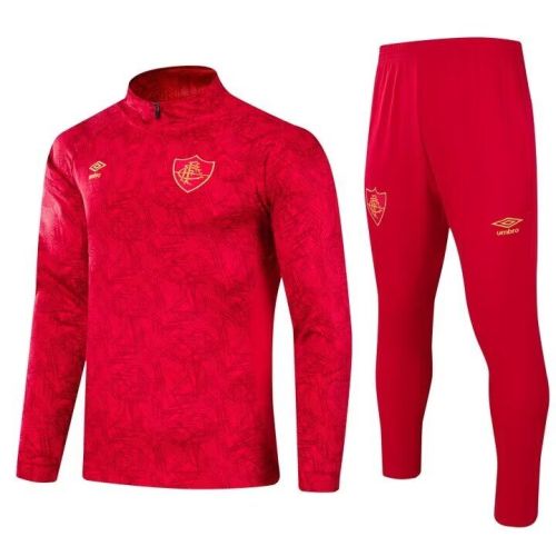 2024 Fluminense Red Soccer Training Sweater and Pants