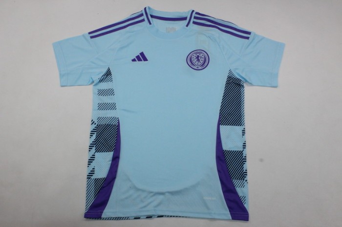 Fan Version Scotland 2024 Away Soccer Jersey Football Shirt
