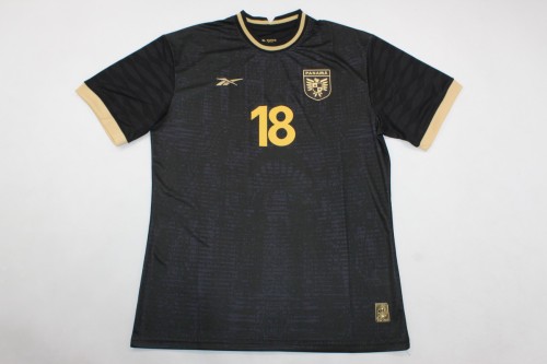 Fans Version 2024 Panama TEJADA 21 Black Special Edition Soccer Jersey Football Shirt