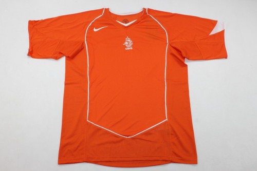 Retro Jersey 2004 Netherlands Home Soccer Jersey Vintage Holland Football Shirt