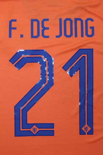 Fans Version 2024 Netherlands F.DE JONG 21 Home Soccer Jersey Holland Football Shirt