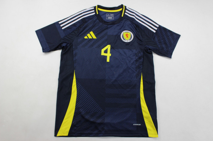 US$ 32.00 - Fan Version Scotland 2024 McTOMINAY 4 Home Soccer Jersey ...