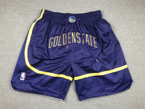 with Pocket Statement Edition Golden State Warriors NBA Shorts Basketball Shorts