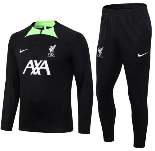 2024 Liverpool Black Soccer Training Sweater and Pants