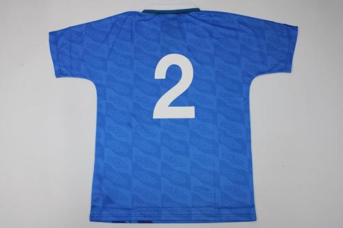 Retro Jersey 1992 Brazil 2 Away Soccer Jersey Vintage Camisetas de Futbol