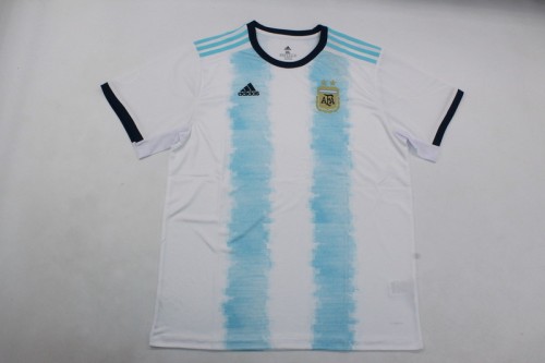 Retro Jersey 2019 Argentina Home Soccer Jersey Vintage Football Shirt