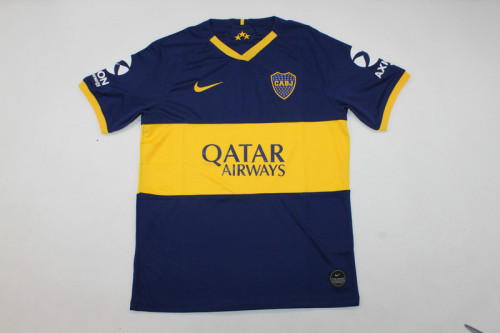 Retro Jersey 2019-2020 Boca Juniors Home Soccer Jersey Vintage Football Shirt