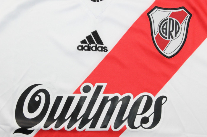 Retro Jersey 1998-1999 River Plate Home Soccer Jersey Vintage Football Shirt