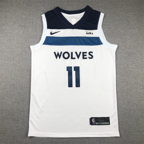 2024 Minnesota Timberwolves 11 REID White NBA Jersey Basketball Shirt