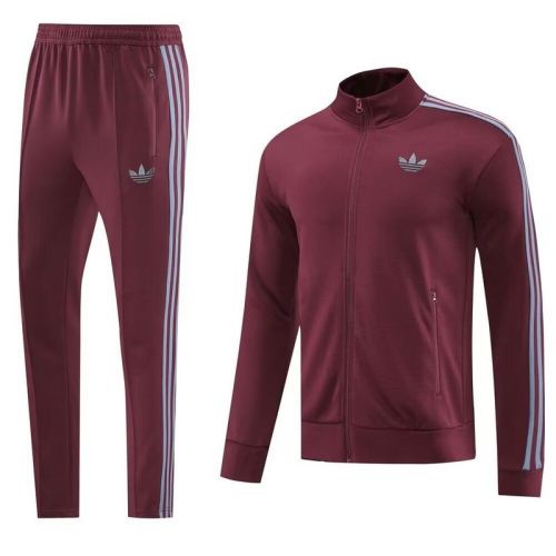 AD Blank AD Soccer Training Jacket and Pants Football Suits