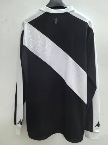 Long Sleeve 2024-2025 Vasco Da Gama Home Soccer Jersey LS Football Shirt