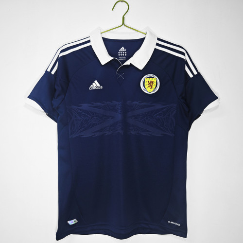 Retro Jersey 2012-2014 Scotland Home Soccer Jersey Vintage Football Shirt