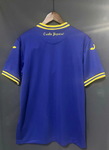 Retro Jersey 2021-2022 Ukraine Away Blue Soccer Jersey Vintage Football Shirt