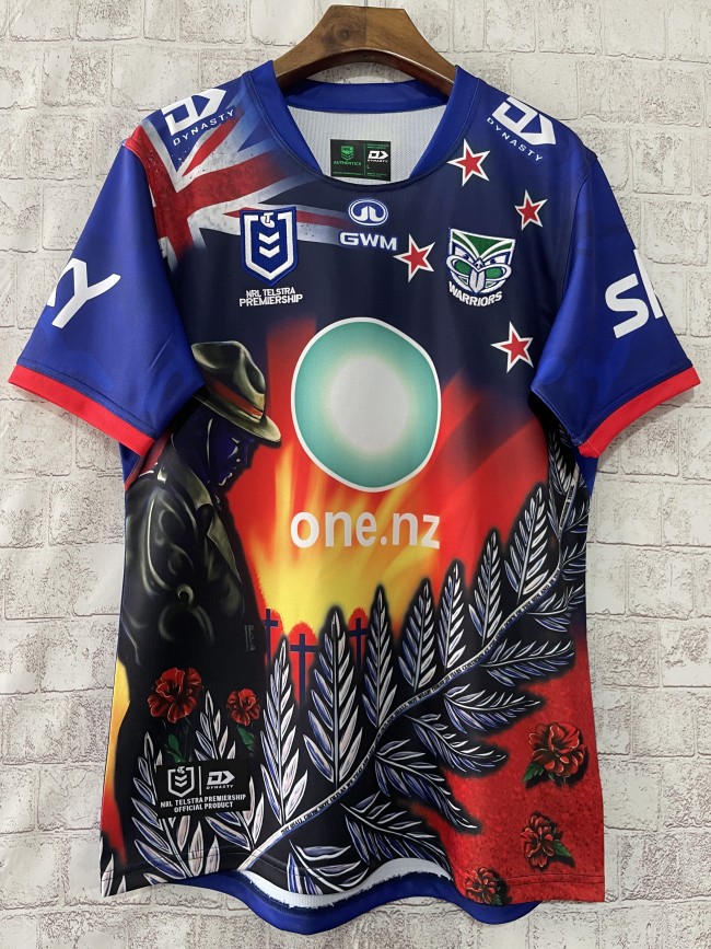 2024 New Zealand Warriors NRL Rugby Jersey