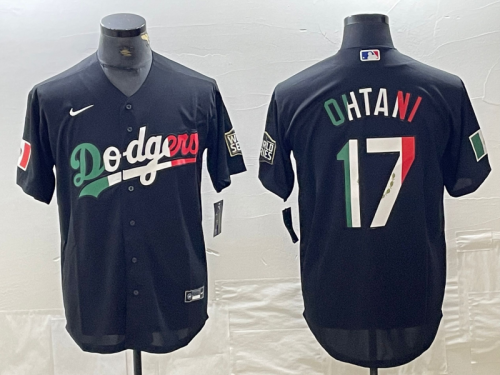 Los Angeles Dodgers OHTANI 17 2024 Cool Base Jersey