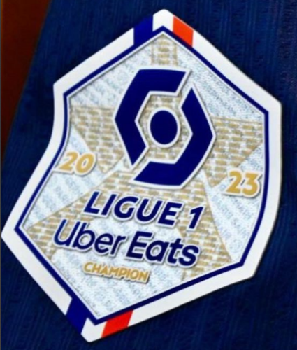 Ligue 1 Champions Patch for PSG Soccer Jersey Paris Football Shirt