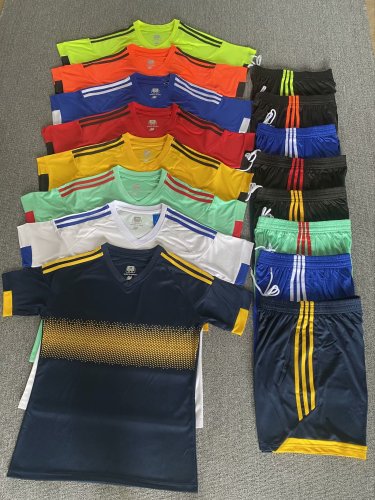 AD Blank Soccer Training Jersey Shorts DIY Cutoms Uniform