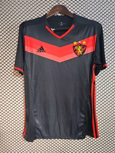 Retro Jersey 2016 Recife Black Soccer Jersey Vintage Football Shirt