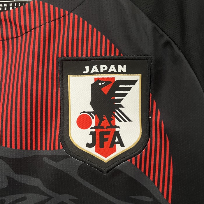 Fan Version 2023 Japan Black/Red Special Edition Soccer Jersey Football Shirt