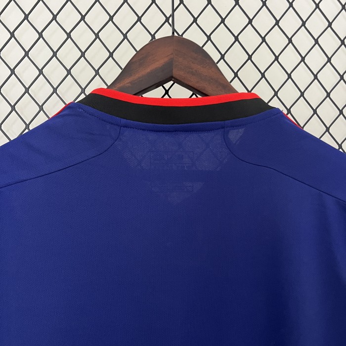 Fan Version Japan 2024 Black/Blue Special Version Soccer Jersey Football Shirt
