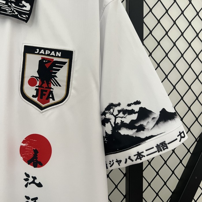 Fan Version Japan 2024 White Special Version Soccer Jersey Football Shirt