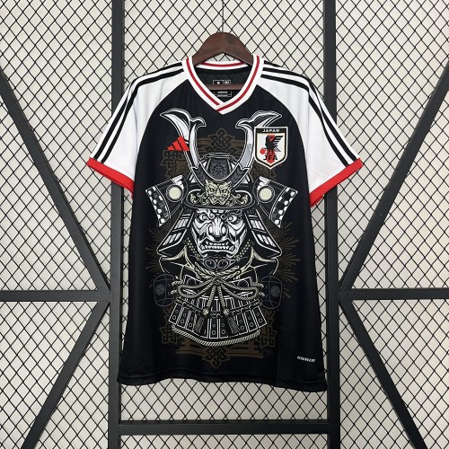 Fan Version Japan 2024 Black Warrior Version Soccer Jersey Football Shirt