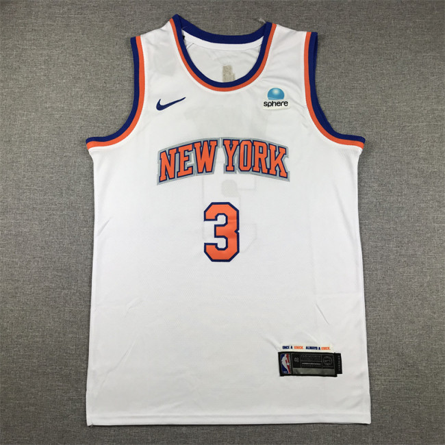 New York Knicks 3 HART White NBA Shirt Basketball Jersey