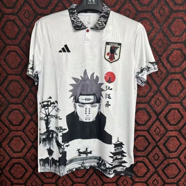 Fan Version Japan 2024 White Kiyogawa Version Soccer Jersey Football Shirt